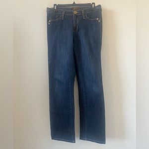 Lee One True Fit Sits Lower on the Waist Bootcut Jeans, Size 6M
